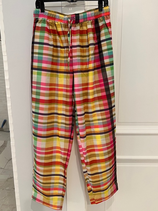 Pants - Fun summer plaid pants